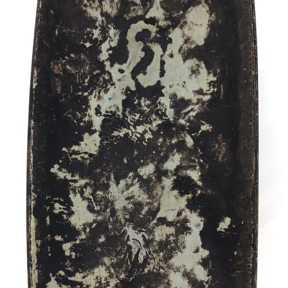 Distressed Look Metal Accent Dish - Picture 7 of 15